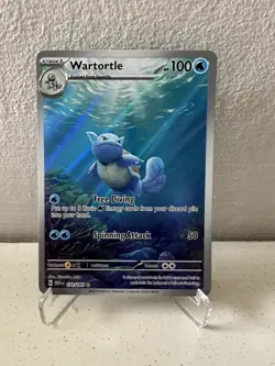 Wartortle - 171/165 - English 151 - Pokemon TCG Card NM Illustration Rare IR - Image 1