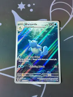 Wartortle - 171/165 - English 151 - Pokemon TCG Card NM Illustration Rare IR - Image 2