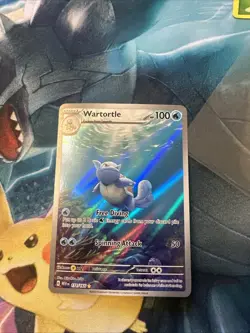 Wartortle - 171/165 - Pokemon 151 Illustration Rare Card NM - Image 1