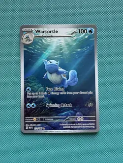 Wartortle 171/165 S&V 151 Illustration Rare Pokemon Card NM - Image 1