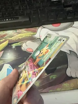 Lillipup 154/086 Illustration Rare, White Flare, Full Art Holo, Pokemon TCG, NM - Image 4