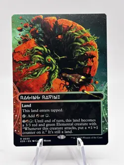 Raging Ravine 0035 Borderless Edge of Eternities: Stellar Sights EOS MTG NM - Image 1