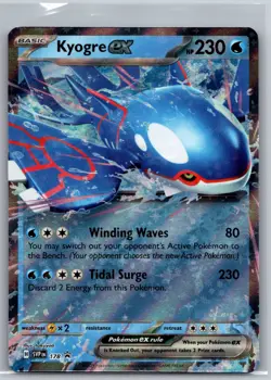 Kyogre ex Holo Promo SV: Scarlet & Violet Promo Cards 178 NM - Image 1