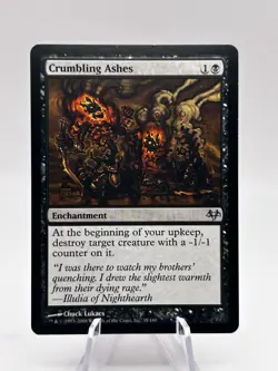 Crumbling Ashes 35/180 Eventide MTG LP - Image 1
