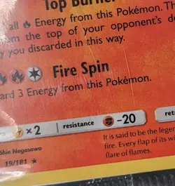 Pokemon TCG Moltres 19/181 Team Up Stamped Promo Holo Sealed *US Seller* - Image 3
