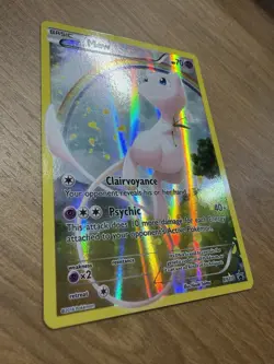 Mew (XY110) Generations Full Art Black Star Promo Pokemon Card RARE NM MINT - Image 3
