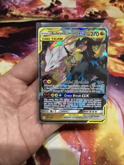 Pokemon TCG Reshiram & Zekrom GX Tag Team Cosmic Eclipse 157/236 Near Mint NM - Image 1