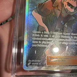 Pokemon TCG Nanu Sun & Moon Team Up FA Ultra Rare Holo 179 CGC Pristine 10 POP3 - Image 3