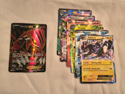 Pokemon TCG Groudon EX Dark Explorers Full Art 106/108 Lot + 6 EX cards - Image 1