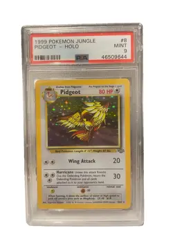 Pokemon TCG PSA 9 Pidgeot 8/64 Jungle Holo Rare Unlimited English 1999 - Image 1