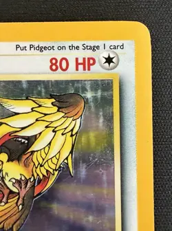 Pidgeot Jungle (No Symbol) 8/64 Holo Rare Unlimited English 1999 Pokemon TCG MP - Image 3