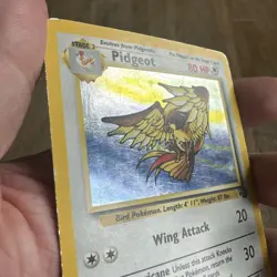 Pokemon TCG Card Pidgeot 8/64 Jungle Unlimited Holo Rare - HP - Image 3