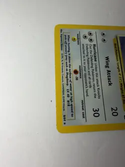 Pokemon TCG Pidgeot Jungle 8/64 Holo Unlimited Holo Rare - Image 3