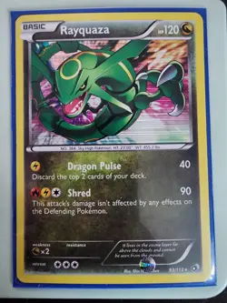 Rayquaza 93/113 Legendary Treasures Holo Pokemon TCG - Image 1