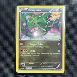 Pokemon TCG Card Rayquaza 93/113 Legendary Treasures Holo Rare - MP - Image 1