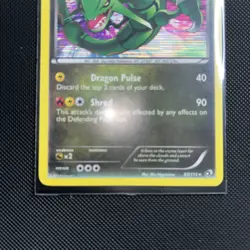 Pokemon TCG Card Rayquaza 93/113 Legendary Treasures Holo Rare - MP - Image 3
