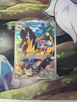 Iono's Kilowattrel 163/159 Sv09: Journey Together IR Pokemon TCG Card NM/M - Image 1