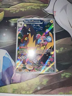 Iono's Kilowattrel 163/159 Sv09: Journey Together IR Pokemon TCG Card NM/M - Image 2
