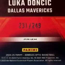 Panini Donruss Optic Express Lane Luka Doncic #6 Green Hyper Prizm Mavericks /2… - Image 3
