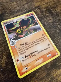 Pokemon Rayquaza Delta Species Holon Phantoms Card 26/110 EX Non-Holo - Image 2