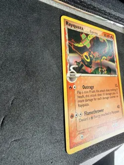 Pokemon Rayquaza Delta Species Holon Phantoms Card 26/110 EX Non-Holo NM - Image 3
