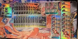 One Piece (ONLY SR )Bulk English only 37 Card Lot- Breakdown In Description - Image 1