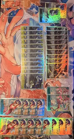 One Piece (ONLY SR )Bulk English only 37 Card Lot- Breakdown In Description - Image 2