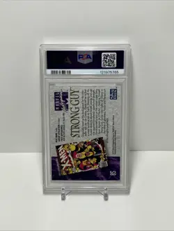 Sky Box, 1992 Marvel Masterpieces, #85, Strong Guy, PSA 9 - Image 2