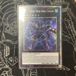 Yugioh RA04-EN290 - D/D/D Wave High King Caesar - Platinum Secret Rare - Image 1