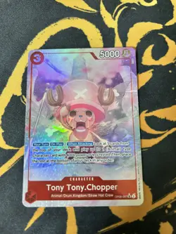 One Piece TCG OP08 Tony Tony Chopper Alt Art Parallel OP08-007 Two Legends - Image 3