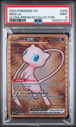 2023 POKEMON 151 ULTRA-PREMIUM COLLECTION #205 MEW EX PSA 9 - Image 1
