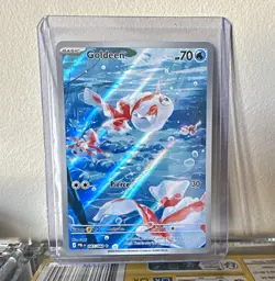 Nintendo Pokemon TCG Goldeen Pitch black full art 087/084 - Image 1