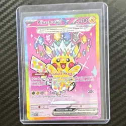 Pikachu ex 277/217 Scarlet & Violet 151 Ultra Rare Full Art Holo English 200 HP - Image 1