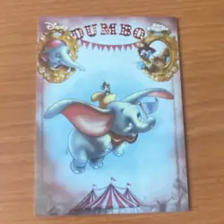 2026 Topps Disney Chrome Dumbo 85 Years AD-2 Insert Art James C. Mulligan - Image 1