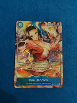 Boa Hancock (Alt Art Seven Warlords Binder) OP07-051 SR - One Piece TCG Parallel - Image 1