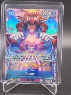 Buggy OP09-051 Alt Art Emperors in the New World English One Piece - Image 1