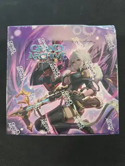 Grand Archive TCG Mercurial Heart Factory Sealed Booster Box Minor Box Damage - Image 2