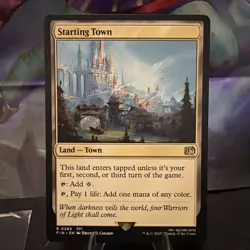 Starting Town - (Final Fantasy) - MTG - 0289 - Rare - Regular - Image 1