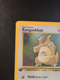 Pokemon TCG - 1st Edition Kangaskhan 5/64 Jungle - Holo - LP - Image 4
