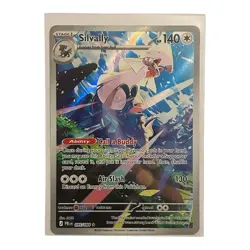 Pokemon TCG Mega Evolution Pitch Black Silvally 095/084 Illustration Rare NM - Image 1