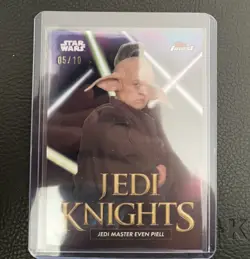 2025 Topps Star Wars Smugglers Outpost EVEN PIELL Jedi Knights /10 - Image 1