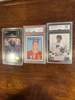 PSA GMA CCG Graded Card Lot Ken Griffey Jr Jim Abbott Aaron Judge Gem Mint - Image 1