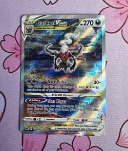 Pokemon Darkrai VSTAR GG50/GG70 Crown Zenith Galarian Gallery Holo 270HP - Image 1