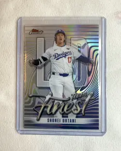 🔥SHOHEI OHTANI 2026 Topps Finest Team Finest Refractor #TF-15 Dodgers 💥 - Image 1