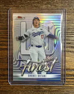 🔥SHOHEI OHTANI 2026 Topps Finest Team Finest Refractor #TF-15 Dodgers 💥 - Image 4