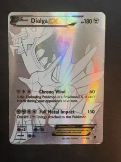 Dialga EX (122 Secret Rare) 122/119 XY - Phantom Forces Holo - Image 1