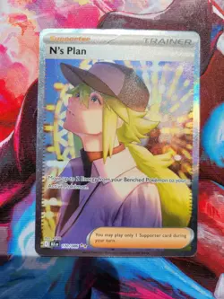 Pokemon TCG N's Plan 170/086 - Special Illustration Rare - Black Bolt - NM - Image 1