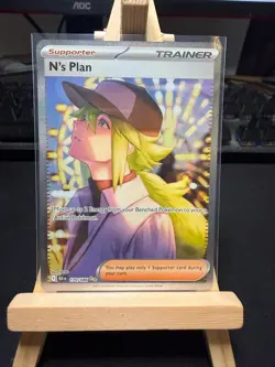 Pokemon TCG N's Plan 170/086 - Special Illustration Rare - Black Bolt - NM - Image 1