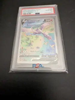 Aerodactyl V 180/196 Alt Art Pokemon 2022 SWSH Lost Origin GEM MINT PSA 10 Card - Image 1