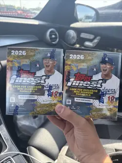 2026 TOPPS FINEST BASEBALL MEGA BOX MLB Brand New Sealed x2 - Image 1